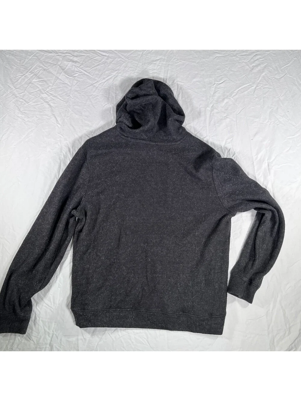 RVCA Sleepwear Men's Pullover Hoodie Size L Charcoal Gray Fleece Lounge